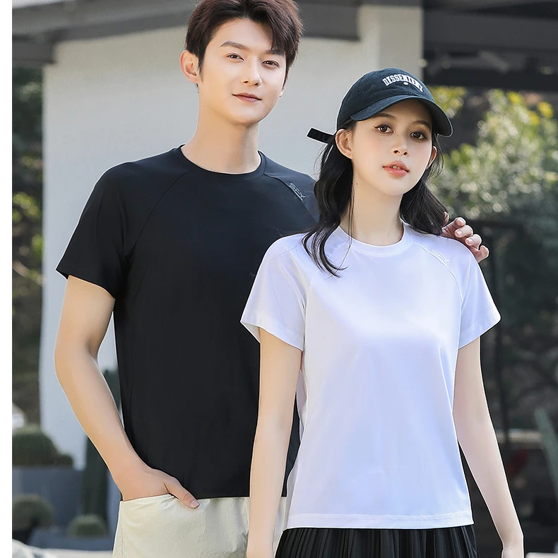 7A抗菌！！UPF50+!防紫外线！男女同款情侣防晒速干圆领短袖E7D7