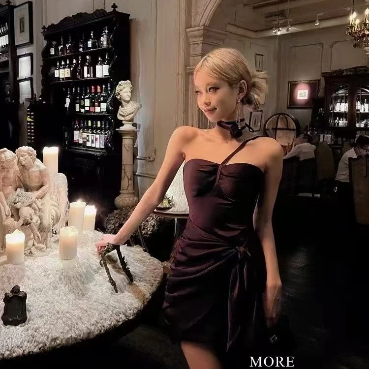 网红名媛千金风连衣裙【主播念到名字的拍下备注编码】