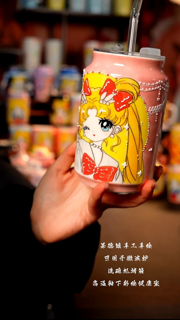 景德镇陶瓷手绘杯杯