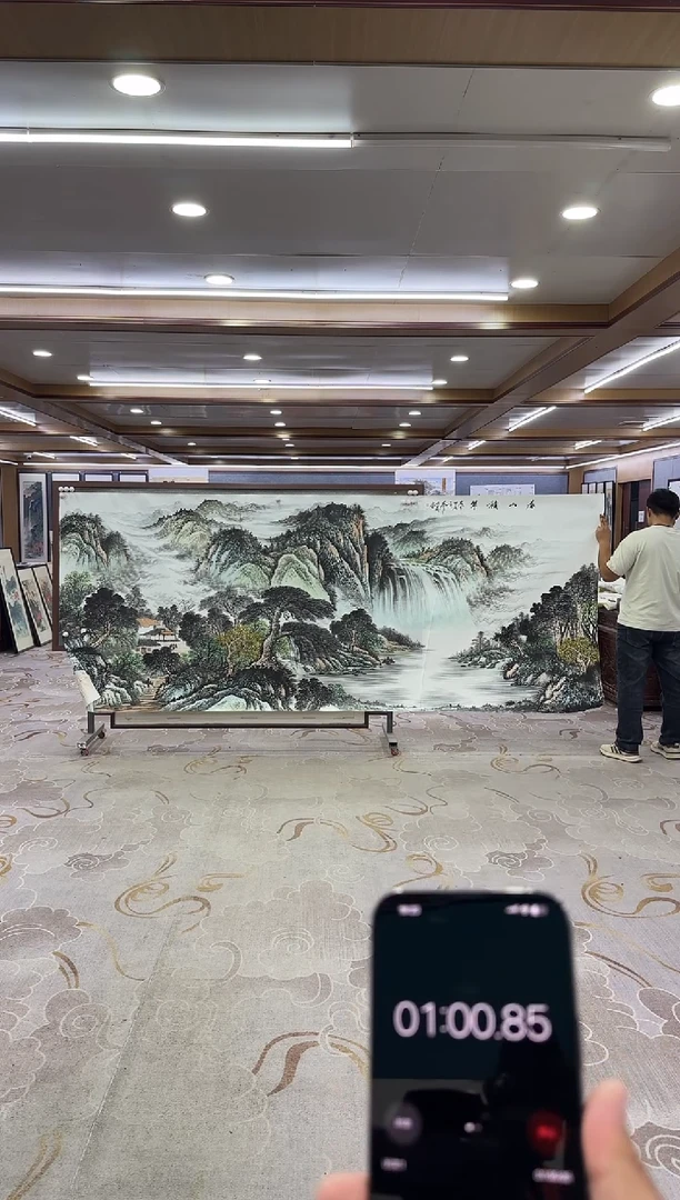 绘画忠*绘画xc邵明义-大丈二-国画