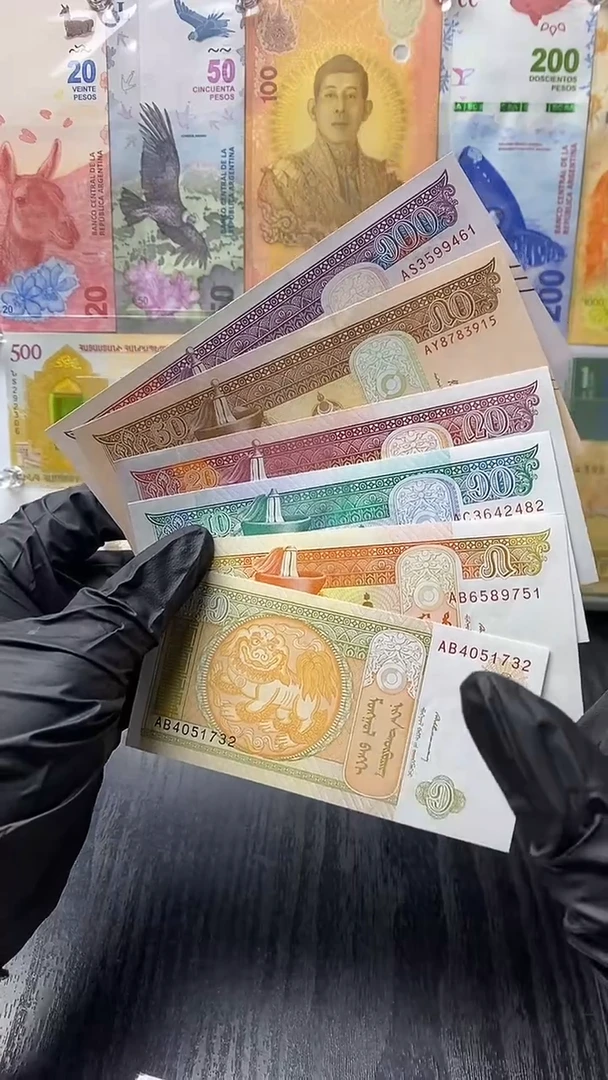 【闪购商品】纸币蒙古6张小全套