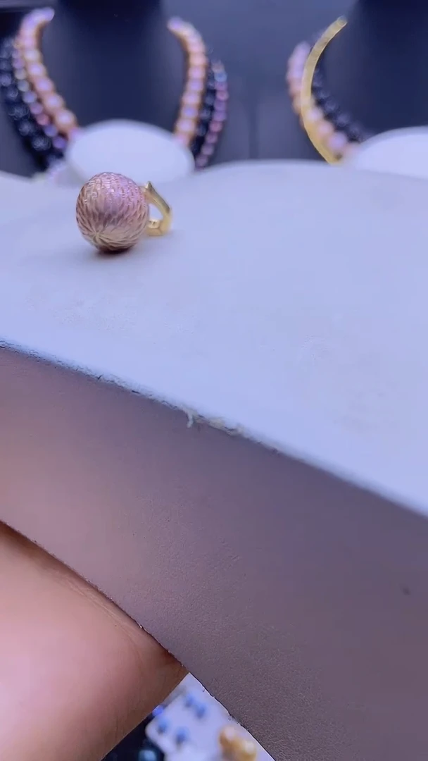 未镶嵌淡水珍珠原创设计5