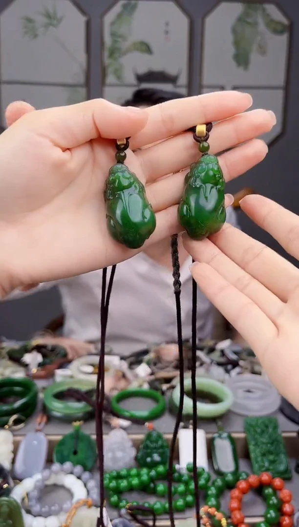 颈饰未镶嵌和田玉多样性发货拍一发一