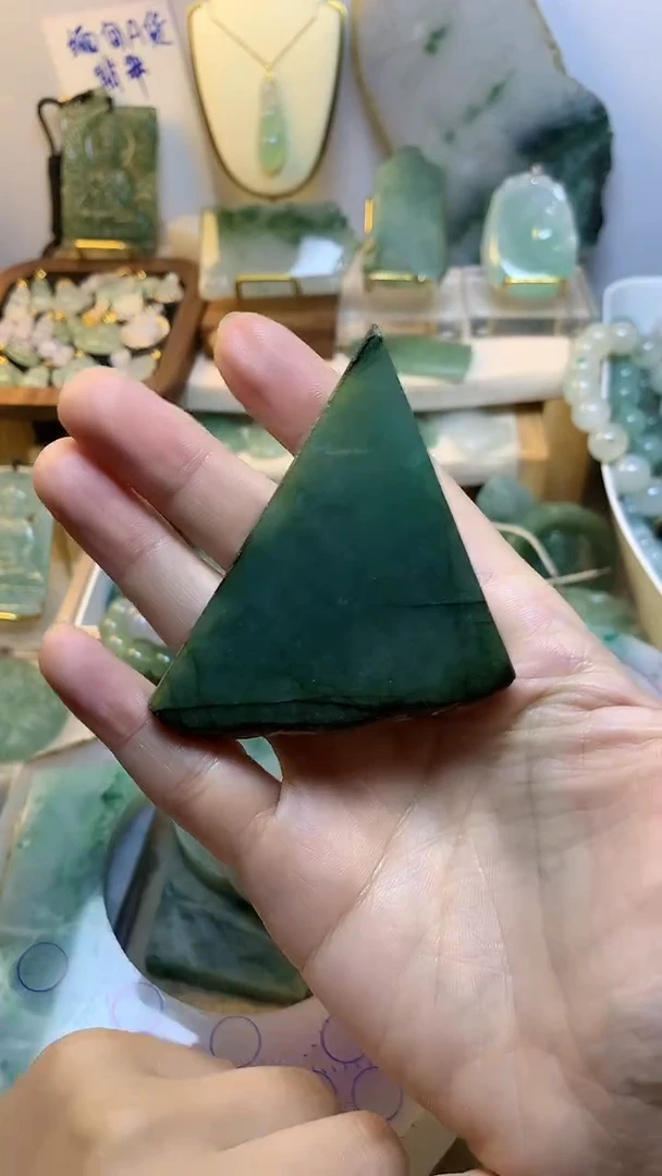未镶嵌挂件翡翠雷* 缅甸A货翡翠，没有运费险