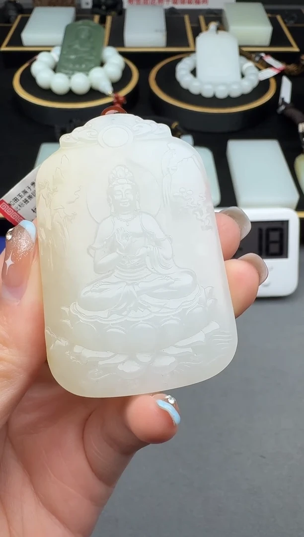 颈饰未镶嵌和田玉吸*3