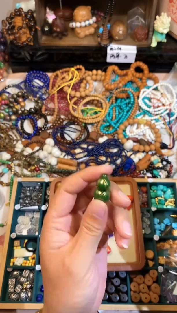 非洲檀香手串/手链绿色葫芦发1