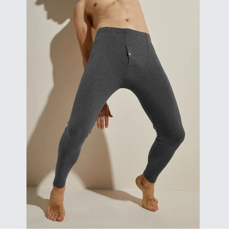 男士秋冬高腰弹力保暖秋裤910