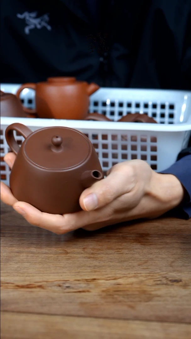 【闪购商品】紫砂茶壶微瑕紫泥见山