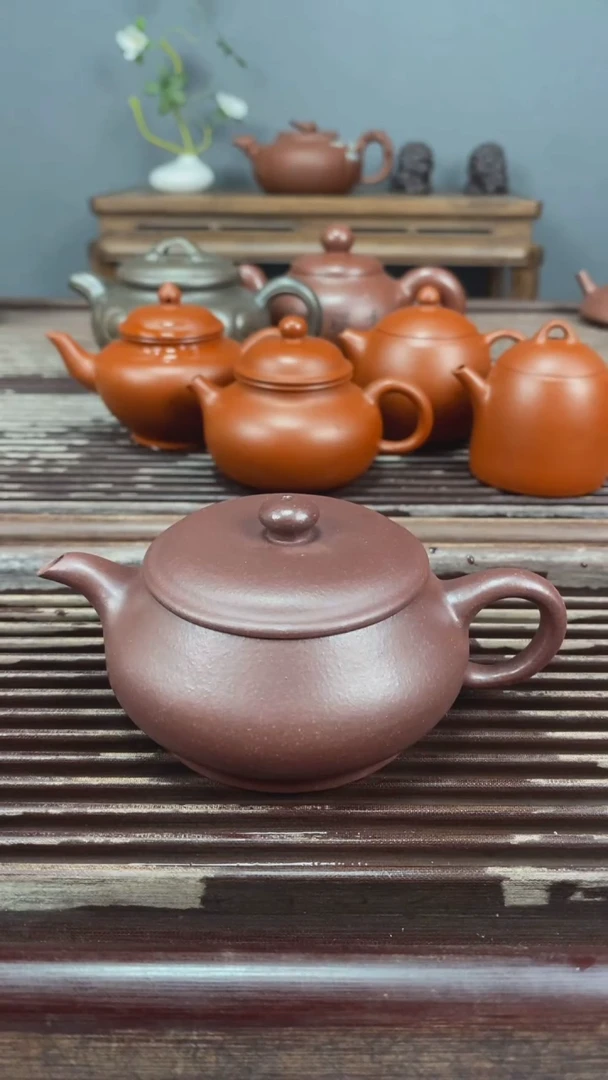 茶壶紫砂明炉紫泥200