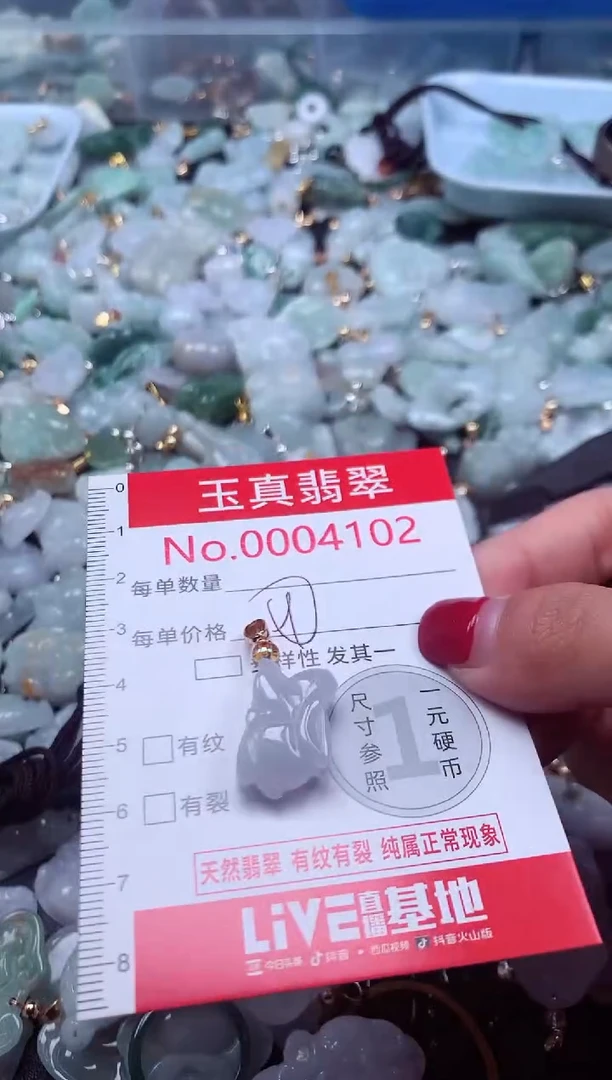 颈饰未镶嵌翡翠4102