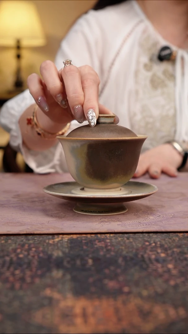杯景德镇陶瓷杯碗柴烧多人