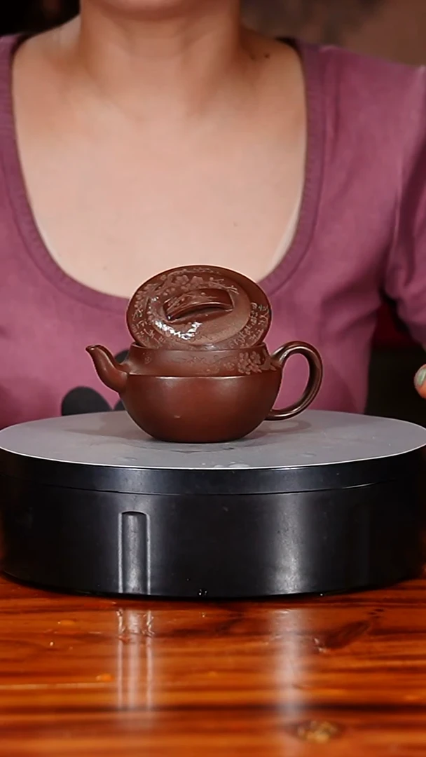 宜兴原矿紫砂壶茶壶130C