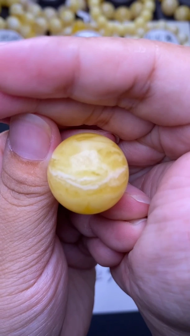 裸石琥珀未镶嵌大小姐珠宝严选156