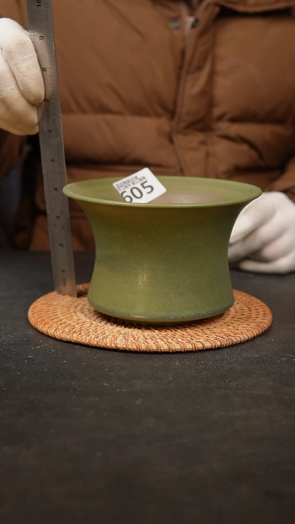 【闪购商品】瓷片605泥泥手工花盆
