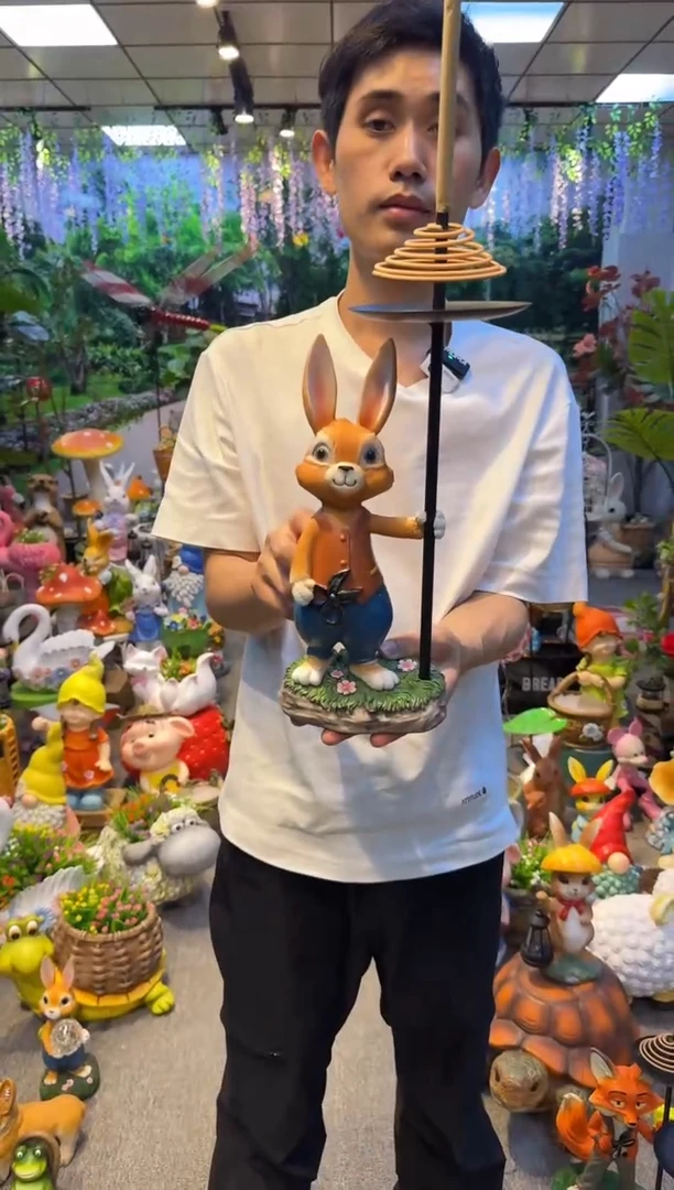 无花朵花园庭院摆件&00&