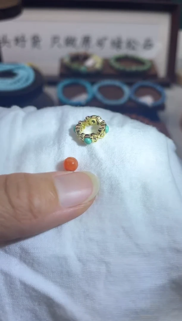 合金南红玛瑙珠宝奇石41