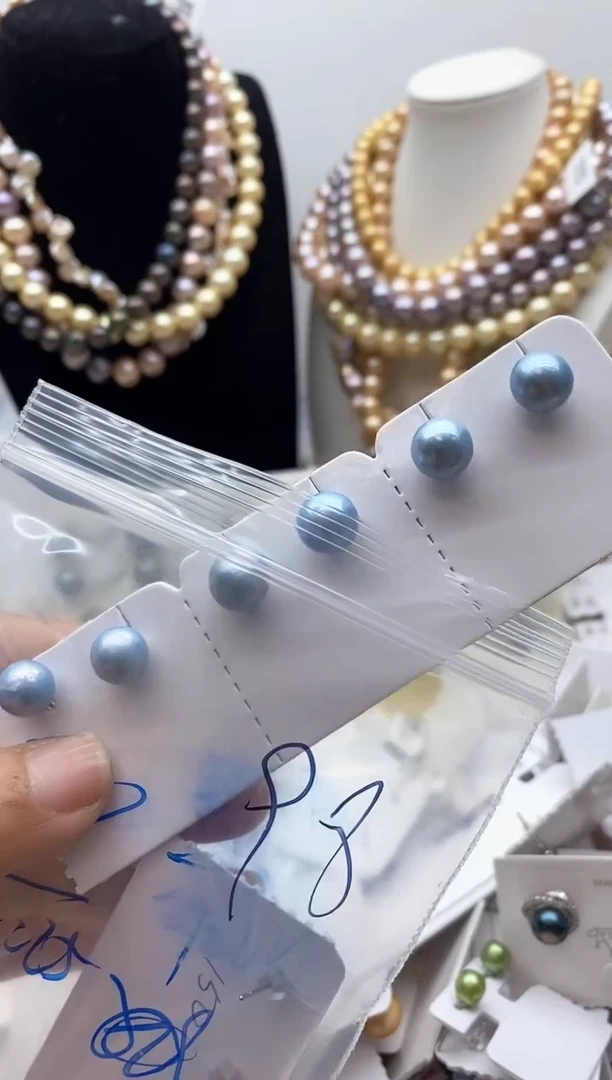 【闪购商品】淡水珍珠颈饰钛钢62