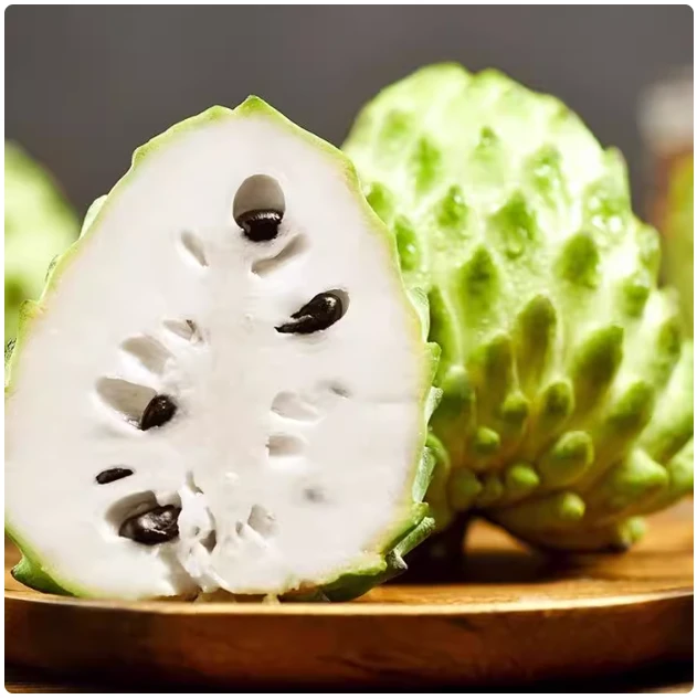 广西新鲜牛奶凤梨释迦果新鲜现摘特大果货番荔枝牟尼摩释迦果大果