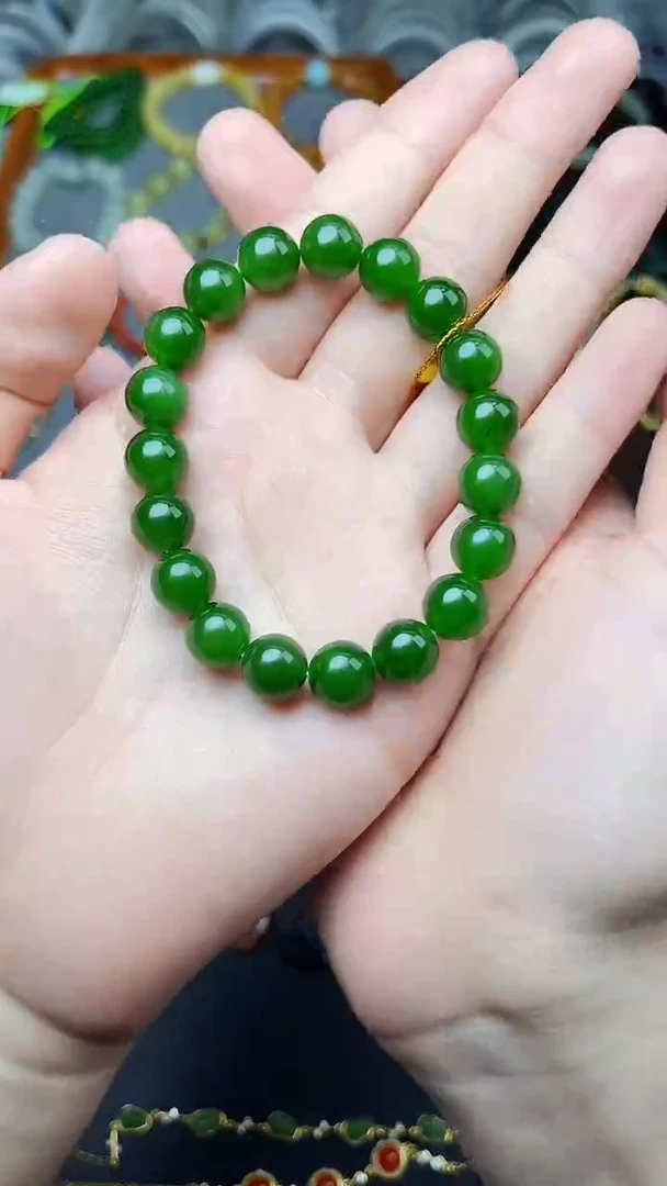 未镶嵌手串和田玉手串 06