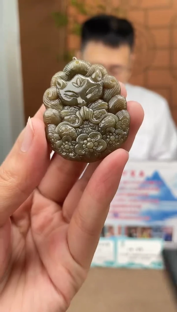 颈饰未镶嵌和田玉多样性拍一发一1745