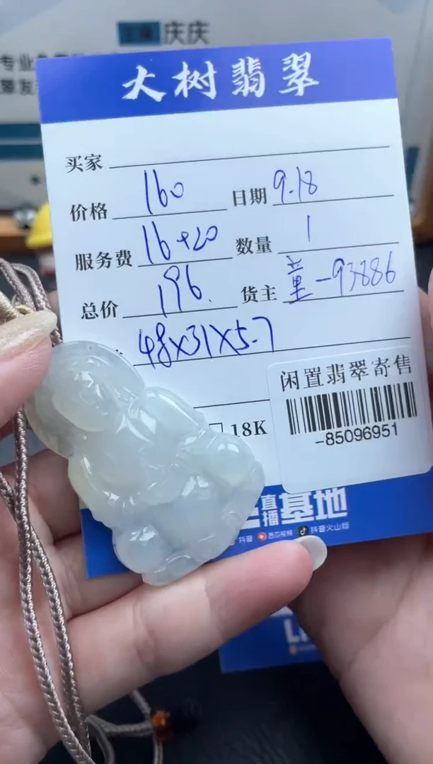 颈饰未镶嵌翡翠执****?-85096951
