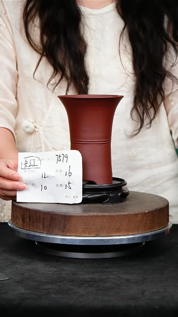 紫砂花盆7579+s紫砂花盆