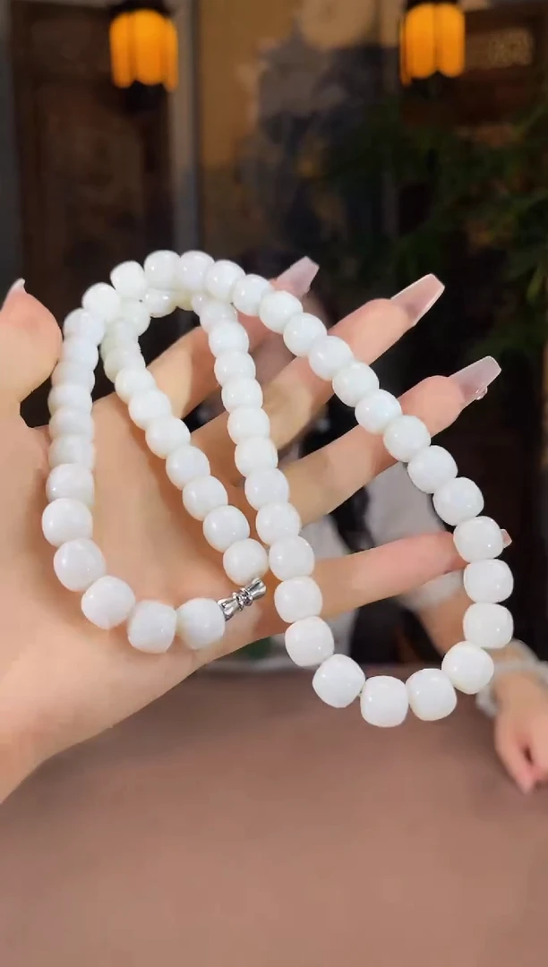 和田玉未镶嵌颈饰S112