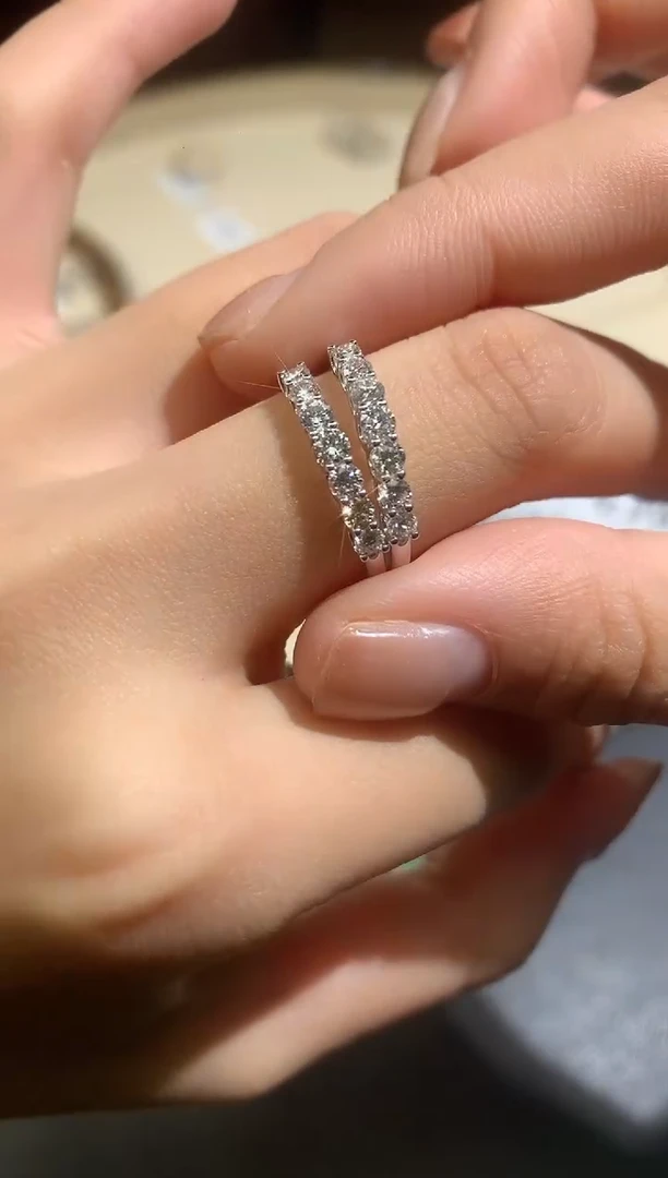 18K金镶嵌戒指钻石戒指多样性发货一件A387|2980