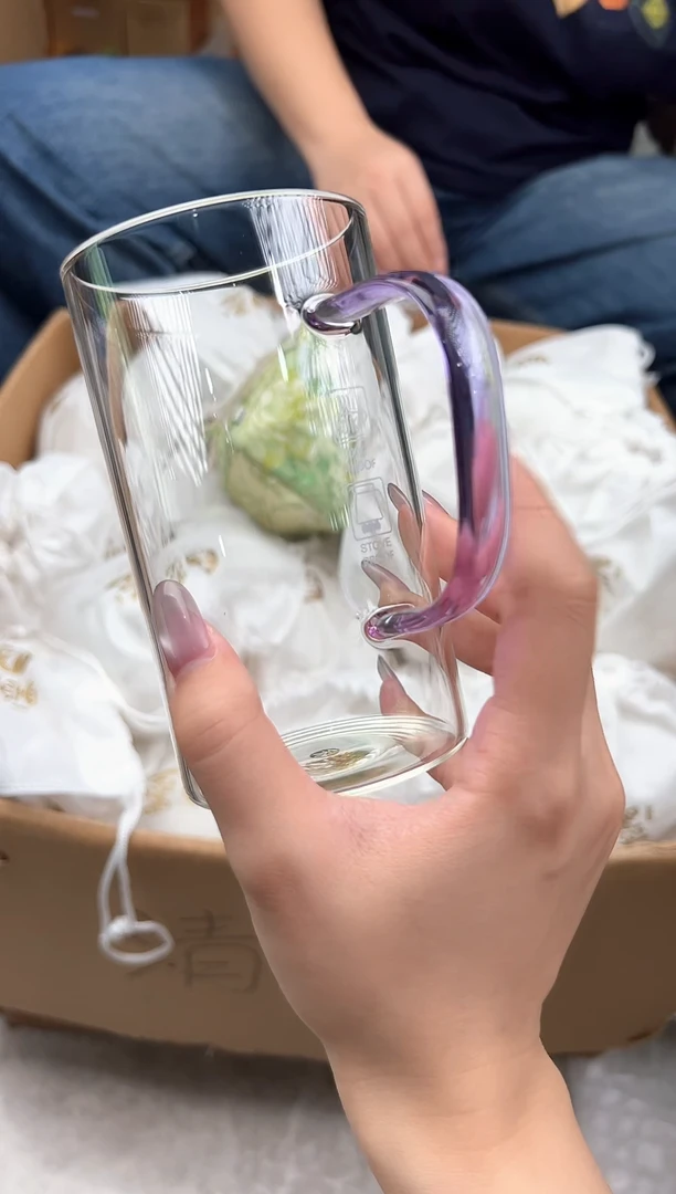 禾墨绿茶杯浅紫色