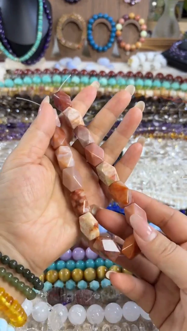 未镶嵌玛瑙/玉髓珠宝半成品珊姑娘随行