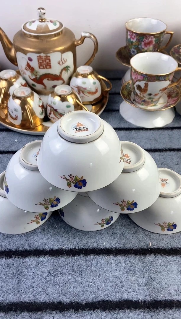 瓷片景德镇窑老厂瓷摆件