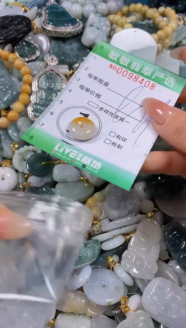 【闪购商品】翡翠颈饰未镶嵌闪购0098408