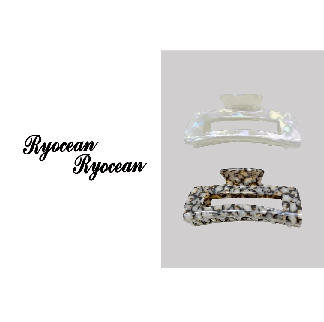 RYOCEAN  高品质唯美精致鲨鱼夹  尺寸：10.5cm
