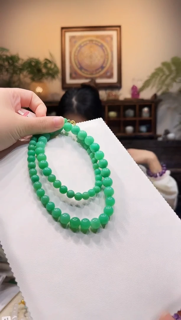 颈饰未镶嵌石英质玉塔链