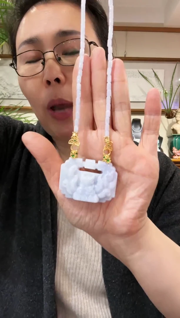 【闪购商品】翡翠颈饰未镶嵌国风