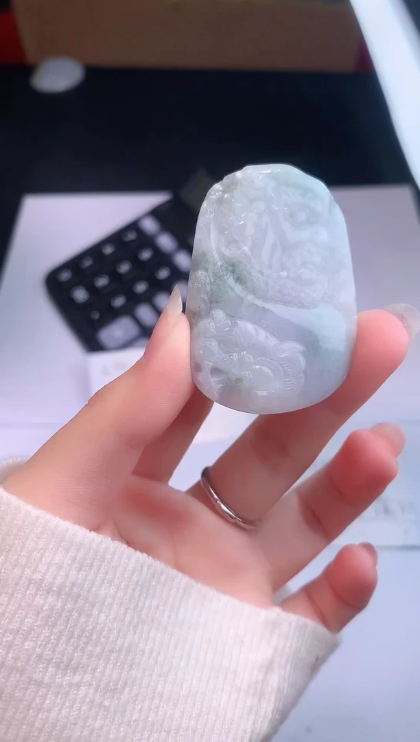 颈饰未镶嵌翡翠0芹0翡翠珠宝743