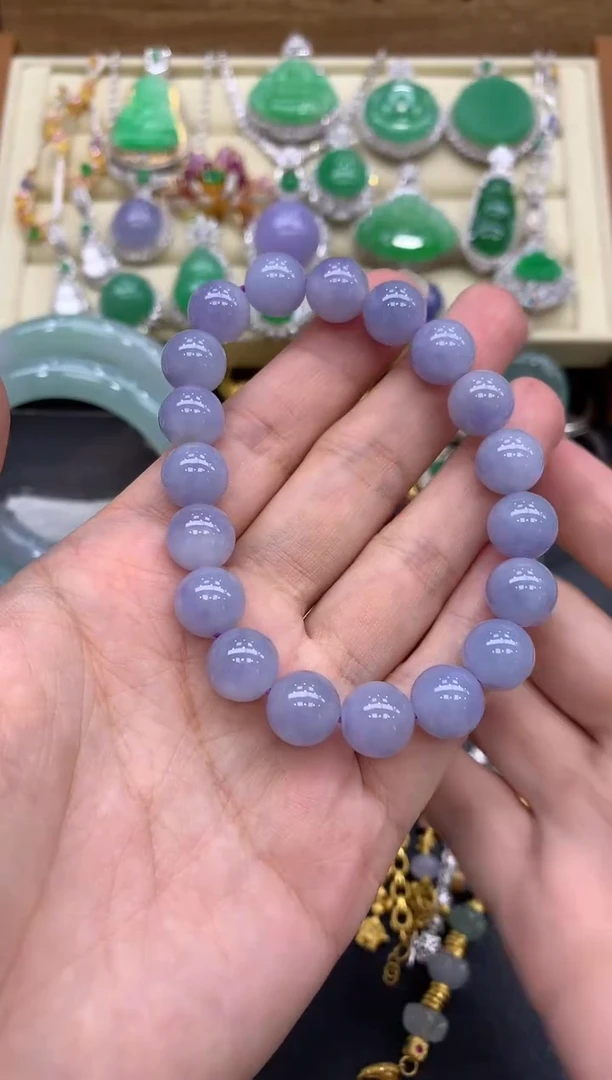 未镶嵌手串翡翠218-中国好珍宝