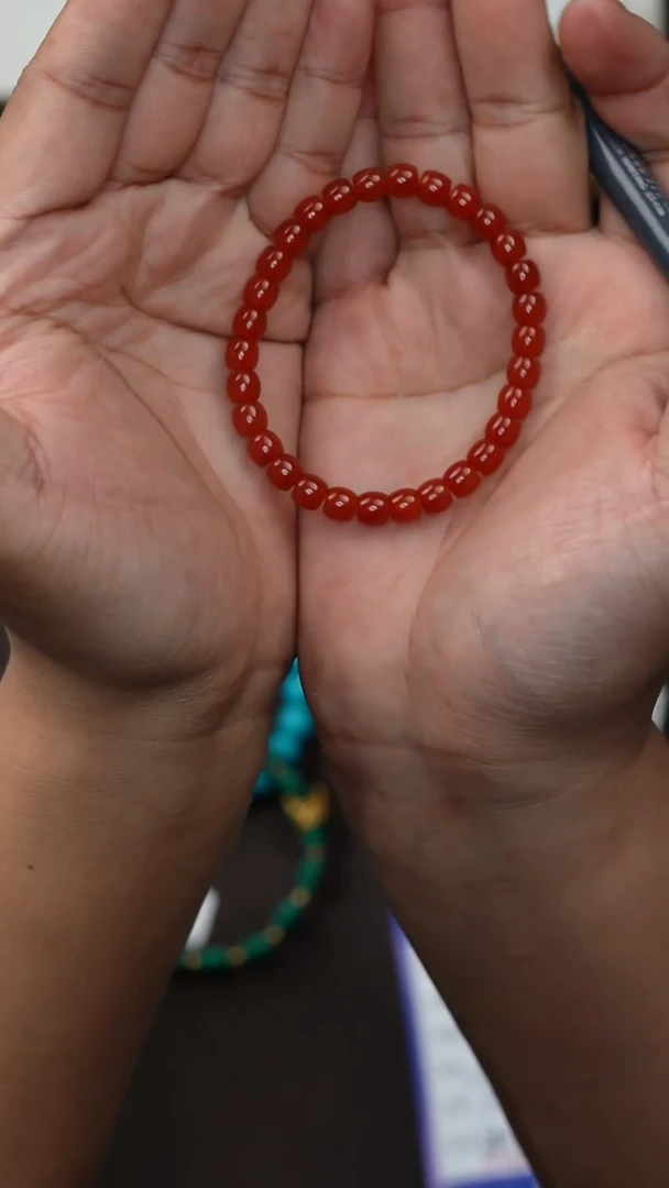未镶嵌手串南红玛瑙路***~南红手串