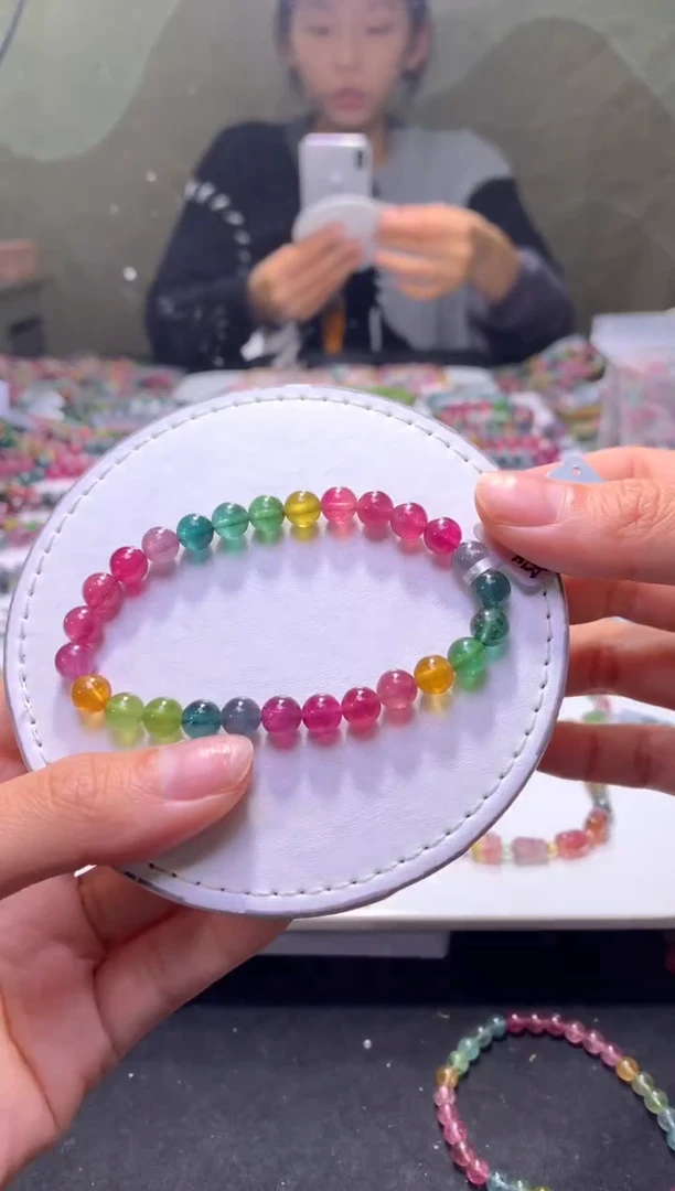 未镶嵌手串碧玺A56【天然碧玺】