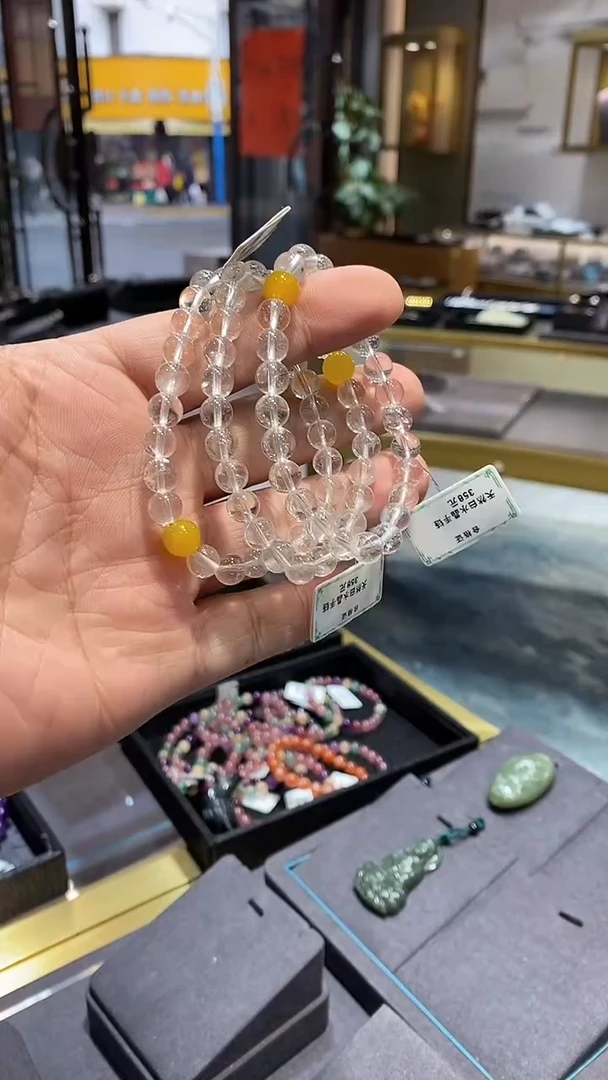 【闪购商品】水晶手链未镶嵌实体清货