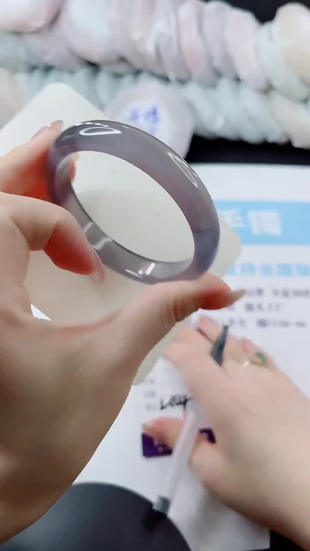 未镶嵌手镯石英质玉多样性发货L114
