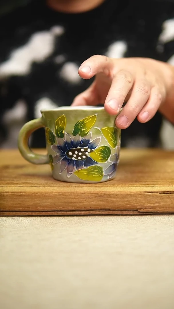 @@陶园瓷舍@@纯手工手绘@高温釉下彩