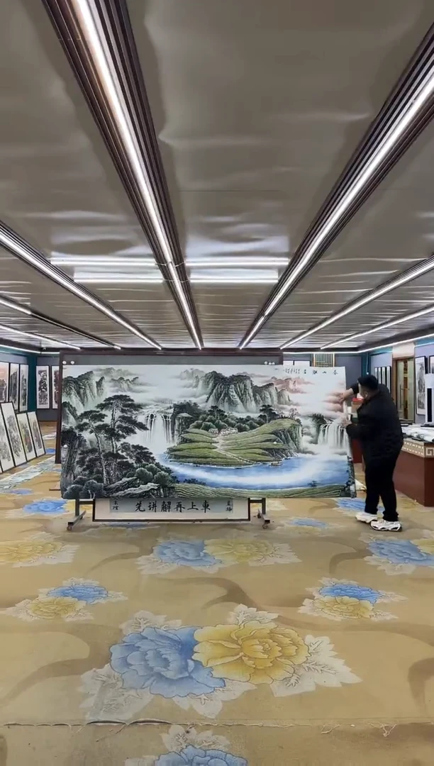 绘画M邵明义-大丈二-山水国画