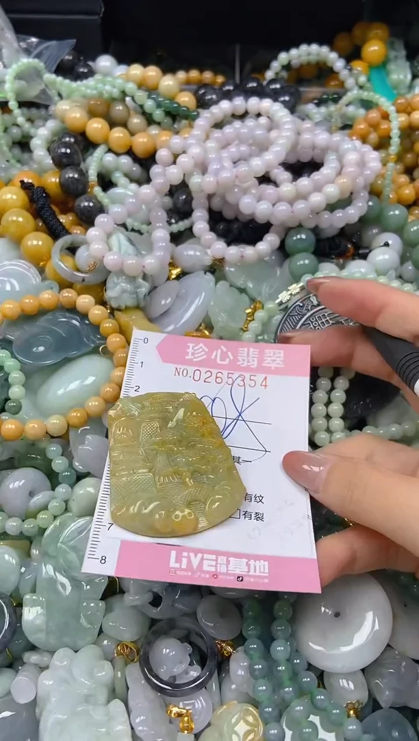 翡翠未镶嵌颈饰闪购0265354多样性发其一