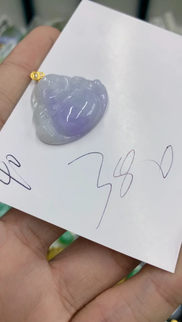 【闪购商品】翡翠颈饰18K金镶嵌号链接11111