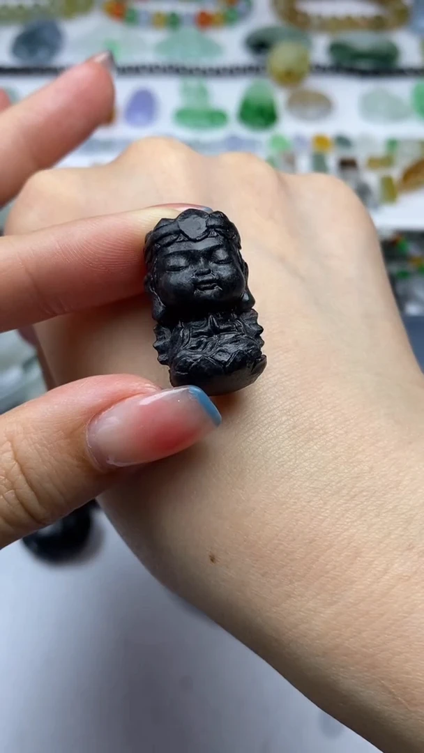 未镶嵌定制翡翠毛货定制不退不换