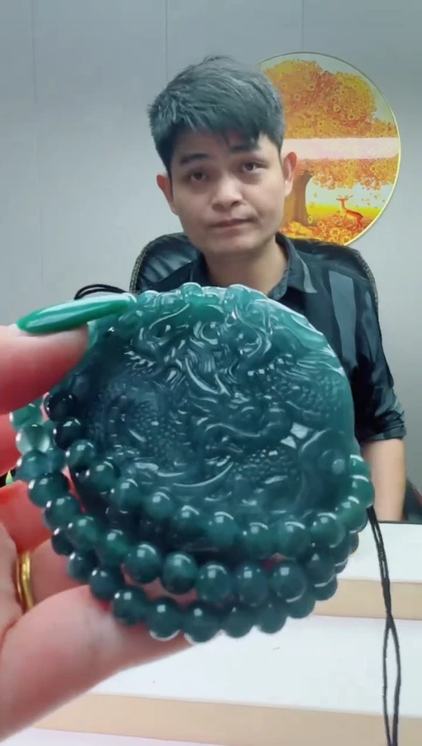 翡翠未镶嵌颈饰多样性随机发其一