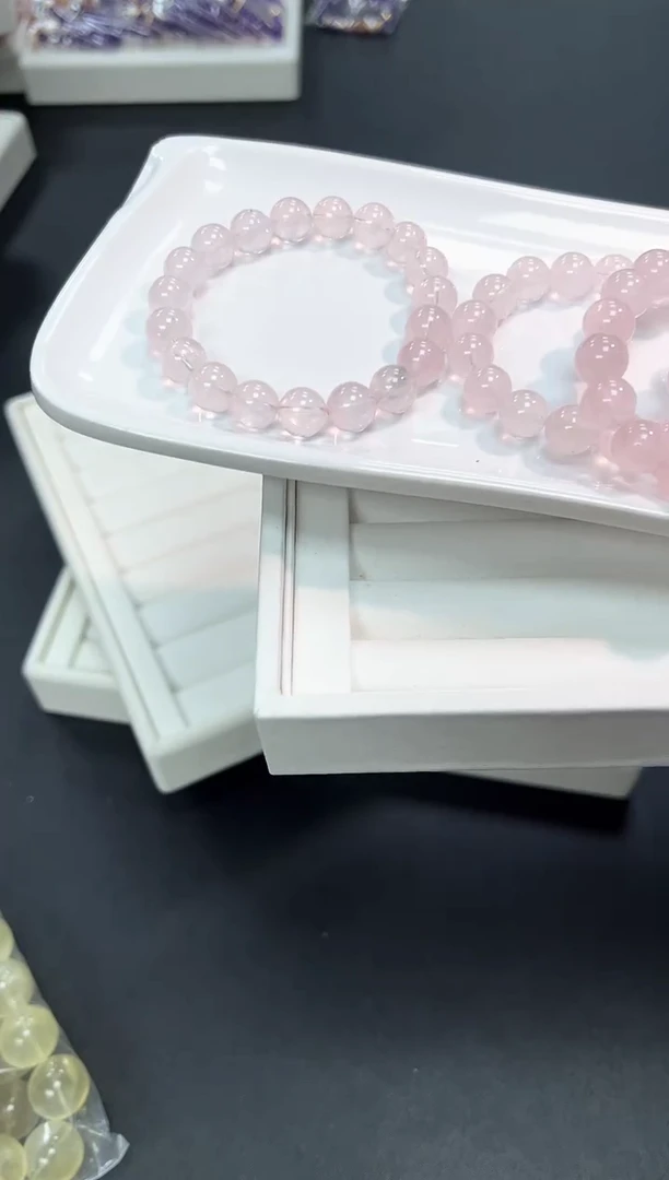 【闪购商品】水晶手串未镶嵌53U多样性发其一1条10mm默认微瑕