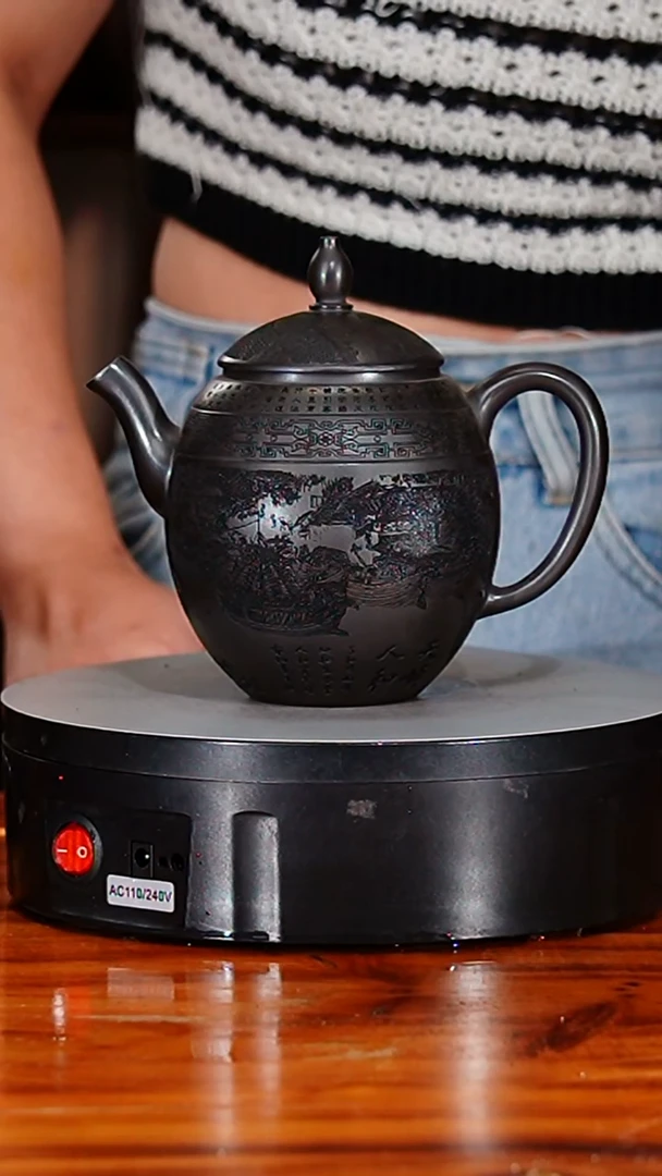宜兴原矿紫砂壶茶壶600C