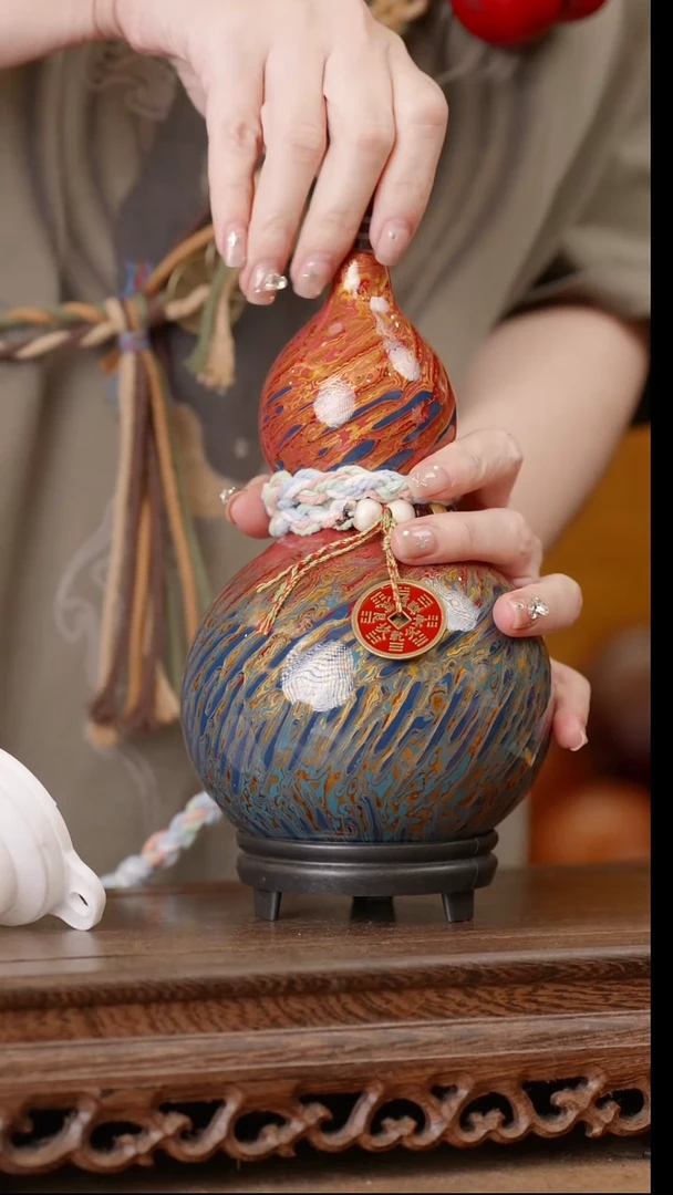 279号精品天然大漆酒葫芦一物一拍~